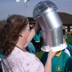 There's only one way to check how much light you get from a solar tube!